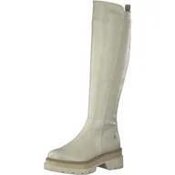Kozaki damskie - Marco Tozzi Guido Maria Kretschmer 2-2-85600-29 damskie kozaki do kolan, kremowe, 41 EU - miniaturka - grafika 1