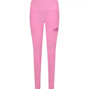 Guess Legginsy | Slim Fit - Spodnie sportowe damskie - miniaturka - grafika 1