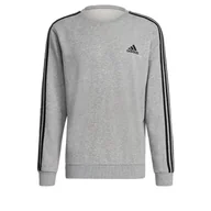Bluzy sportowe damskie - Bluza adidas Essentials French Terry 3-Bandes - miniaturka - grafika 1