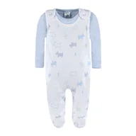 Bluzki damskie - Chłopięcy śpioch + bluzka z długim rękawem, wielokolorowy, rozmiar 68 - miniaturka - grafika 1