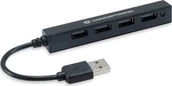 Huby USB - HUB USB Conceptronic CONCEPTRONIC USB-Hub 4-Port 2.0 ->4x2.0 o.Netzteil sw - miniaturka - grafika 1