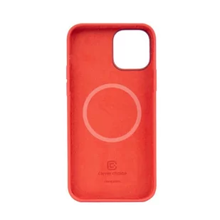 Crong Color Cover Magnetic - Etui iPhone 12 Pro Max MagSafe (czerwony) - Etui i futerały do telefonów - miniaturka - grafika 3