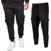 Odzież taktyczna i umundurowanie - Spodnie Alpha Industries Cotton Twill Jogger 116202 03 - Czarne RATY 0% | PayPo | GRATIS WYSYŁKA | ZWROT DO 100 DNI - miniaturka - grafika 1