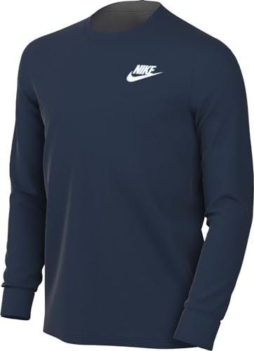 Nike Bluza chłopięca B NSW Tee Ls Emb Futura