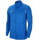 Bluzy męskie - Bluza piłkarska Nike Park 20 Training Jacket Jr XL 158-170cm niebieska - miniaturka - grafika 1