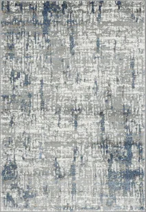 Dywan Lush Teers 133 x 190 cm popielaty - Dywany - miniaturka - grafika 1