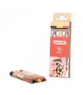 Charakteryzacja - Zestaw kredek do malowania twarzy dla dzieci, CZARNA, ŻÓŁTA, CZERWONA, 3x2,1 g, COSMEBIO, Namaki - miniaturka - grafika 1