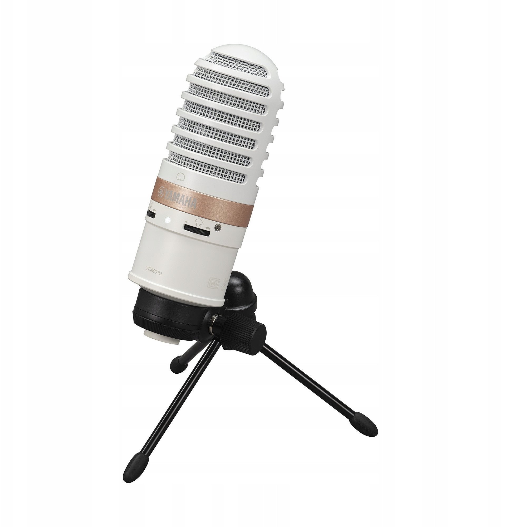 Yamaha YCM01U USB microphone, white YCM01UWH