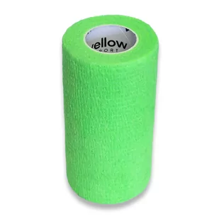 yellowBAND Bandaż Kohezyjny 10cm x 4,5m Intensywny Zielony - Apteczki i materiały opatrunkowe - miniaturka - grafika 1