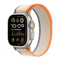 Akcesoria do smartwatchy - Apple opaska Trail w kolorze pomarańczowym/beżowym do koperty 44/45/49 mm rozmiar S/M - miniaturka - grafika 1