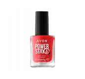 Lakiery do paznokci - AVON SUPER STAY LAKIER DO PAZNOKCI DESIGNER RED 10ML - miniaturka - grafika 1