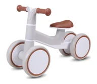 Rowerki biegowe - Rowerek do pchania KVADROLET szary/brązowy - miniaturka - grafika 1