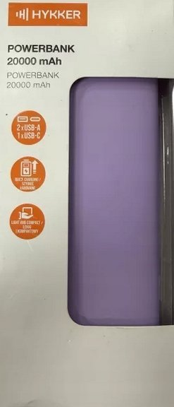 POWERBANK HYKKER 20000 mAh