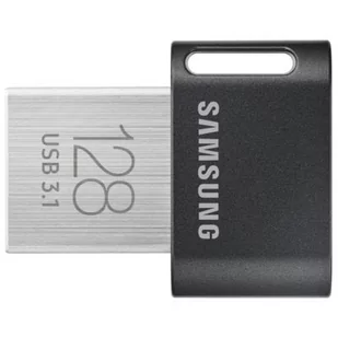 Samsung FIT Plus Gray 128GB (MUF-128AB/EU) - Pendrive - miniaturka - grafika 1