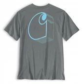 Koszulki męskie - Koszulka Carhartt Irvine 3D Logo - miniaturka - grafika 1