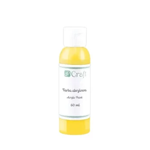 Farba akrylowa żółta 60ml - Dalprint - Przybory szkolne - miniaturka - grafika 1