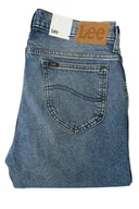 Spodnie męskie - LEE RIDER SLIM BLUE ABYSS JEANSY MĘSKIE sec - miniaturka - grafika 1