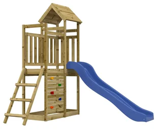 Plac zabaw ze zjeżdżalnią i ścianką wspinaczkową F6-Z79 - Place zabaw Plac zabaw ze zjeżdżalnią i ścianką wspinaczkową F6-Z79 - Place zabaw - miniaturka - grafika 1