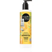 Kosmetyki do kąpieli - ORGANIC SHOP (kosmetyki) Żel pod prysznic orzeźwiający mandarynkowa burza - Organic Shop - 280ml BP-4744183011519 - miniaturka - grafika 1