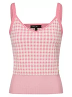 Torebki damskie - Marc Cain Collections - Top damski, różowy|biały|wielokolorowy - miniaturka - grafika 1