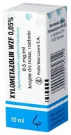 Przeziębienie i grypa - Polfa WARSZA Xylometazolin 0,05% krople 10 ml Warszawa - miniaturka - grafika 1