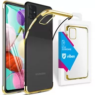 Etui i futerały do telefonów - Samsung Viben Viben VIBEN Etui Obudowa Hybrid Galaxy A51 2019 Kolor złoty 2279 - miniaturka - grafika 1