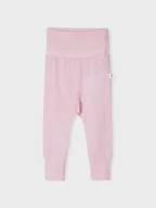 Śpiochy dla niemowląt - Reima Spodnie dzianinowe Kotoisa 5200070A Różowy Regular Fit - miniaturka - grafika 1