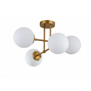 Roma lampa sufitowa 4-punktowa złota LP-1345/4P GD - Lampy sufitowe - miniaturka - grafika 1