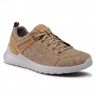 Buty turystyczne męskie Keen Highland Arway beżowe - Buty trekkingowe męskie - miniaturka - grafika 1