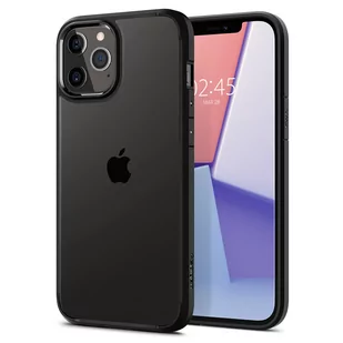 Spigen Ultra Hybrid do iPhone 12 Pro MAX Black - Etui i futerały do telefonów - miniaturka - grafika 1