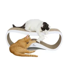 MyKotty Kartonowy drapak LUI kolor biały - Drapaki dla kotów - miniaturka - grafika 1