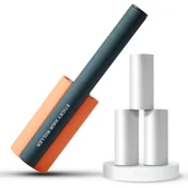 Miotły, szufle, mopy - Rolka do Czyszczenia Ubrań z Sierści Wałek Orange - miniaturka - grafika 1