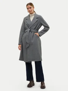 Vero Moda Płaszcz przejściowy Fortuneaya 10278330 Szary Regular Fit - Płaszcze damskie - miniaturka - grafika 1