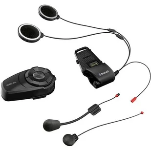 SENA 10S-02D 10S, system komunikacji Bluetooth do motocykli Dual Pack, czarny 10S-02D - Akcesoria motocyklowe - miniaturka - grafika 1