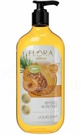 Mydła - Mydło w płynie Tropikalny koktajl, Flora, 500ml - miniaturka - grafika 1