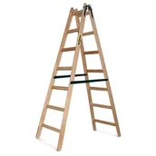 Drabiny - DRABEST Drabina drewniana malarska 2x7 stopniowa 150 kg - miniaturka - grafika 1