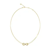 Naszyjniki - Naszyjnik Męski Guess JUBN05049JWYGT-U Złoty - miniaturka - grafika 1