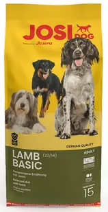 Josera JosiDog Lamb Basic karma sucha dla psów 15kg - Sucha karma dla psów - miniaturka - grafika 3