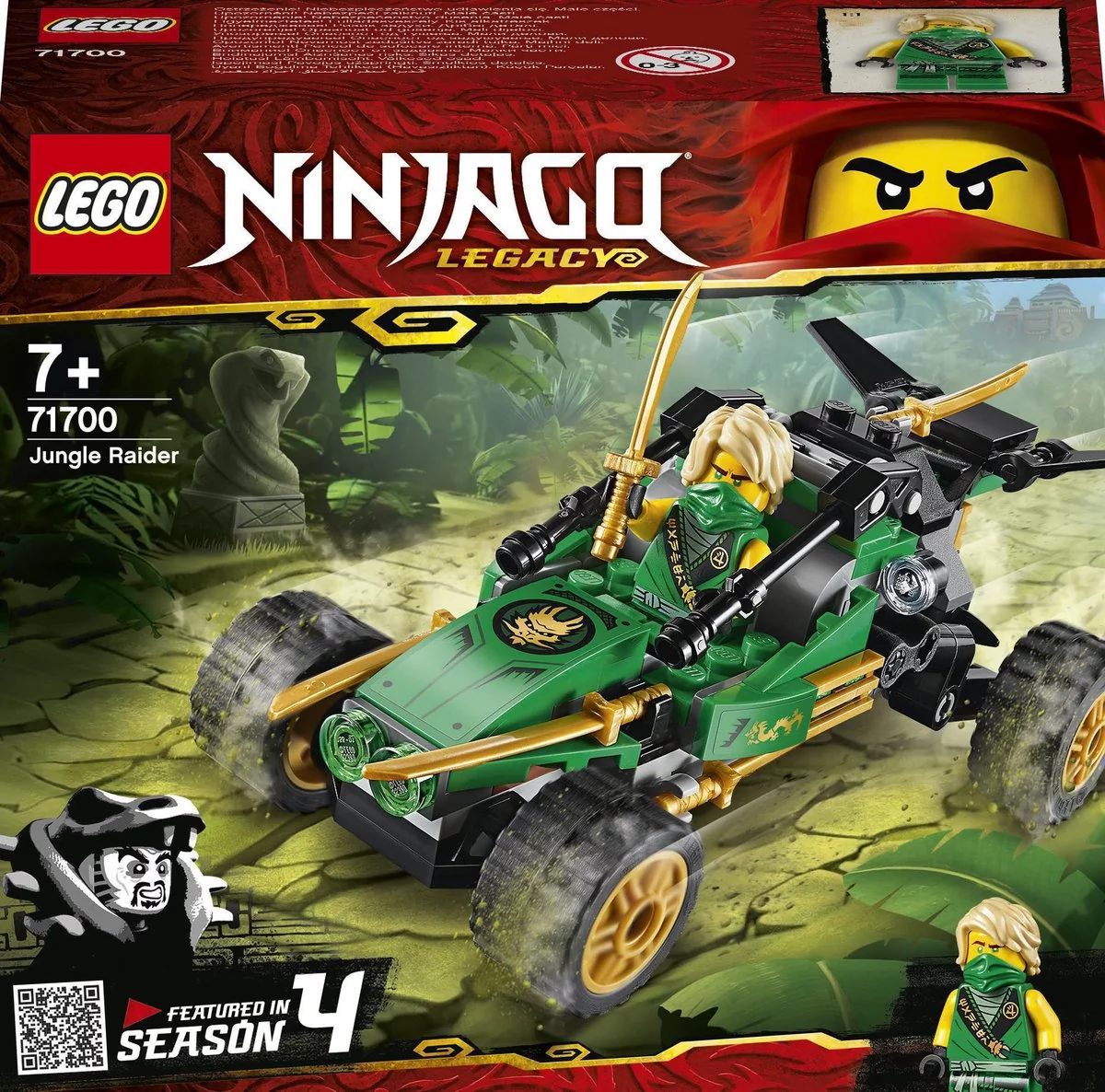 LEGO Ninjago Dżunglowy ścigacz 71700