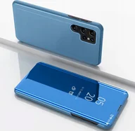 Etui i futerały do telefonów - Clear View Case etui do Samsung Galaxy S25 Ultra pokrowiec z klapką - niebieskie - miniaturka - grafika 1