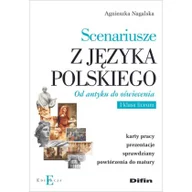 Pedagogika i dydaktyka - Scenariusze z języka polskiego Od antyku do oświecenia Agnieszka Nagalska - miniaturka - grafika 1