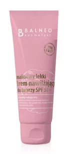 Balneokosmetyki Malinowy Lekki Krem nawilżający SPF 50+, 70 ml - Kremy do twarzy - miniaturka - grafika 1
