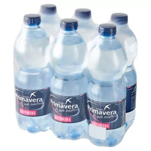 Primavera Woda źródlana gazowana 6 x 500 ml - Woda - miniaturka - grafika 1