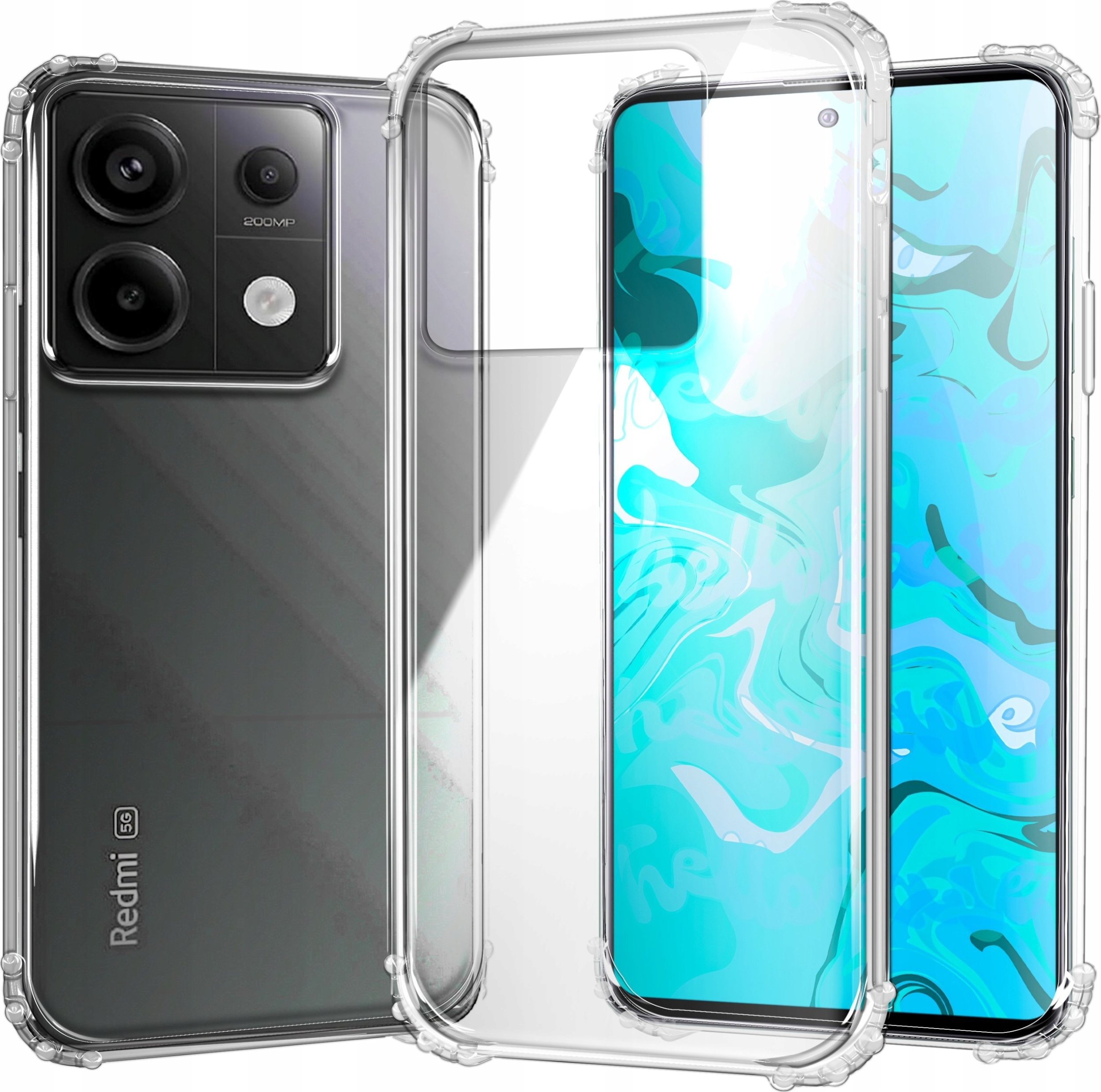 Hello Case ETUI PANCERNE DO XIAOMI REDMI NOTE 13 PRO PLUS 5G GLOBAL CASE SILIKON