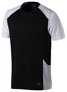 Koszulki męskie - Pro Touch męski T-shirt T-shirt Cup czarny czarno-biały S - grafika 1