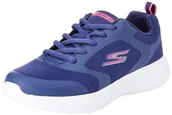 Kapcie damskie - Skechers Girls, Kapcie, Navy Textile/Pink Trim, 37 EU, Navy Textile Pink Trim, 37 EU - miniaturka - grafika 1