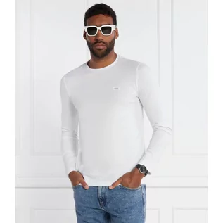 Koszulki męskie - Calvin Klein Longsleeve | Slim Fit | stretch - grafika 1