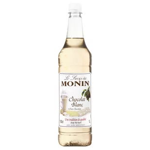 Monin White Chocolate 1000ml (biała czekolada) - Syropy i koncentraty owocowe - miniaturka - grafika 1