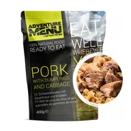 Szybkie dania obiadowe - Danie gotowe ADVENTURE MENU Wieprzowina z kapustą i kluskami ziemniaczanymi 400 g - ONE SIZE - miniaturka - grafika 1