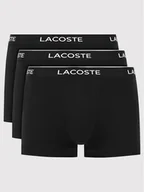 Majtki męskie - Lacoste Komplet 3 par bokserek 5H3389 Czarny - miniaturka - grafika 1